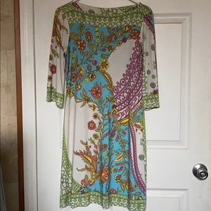 Vintage 60’s style print dress